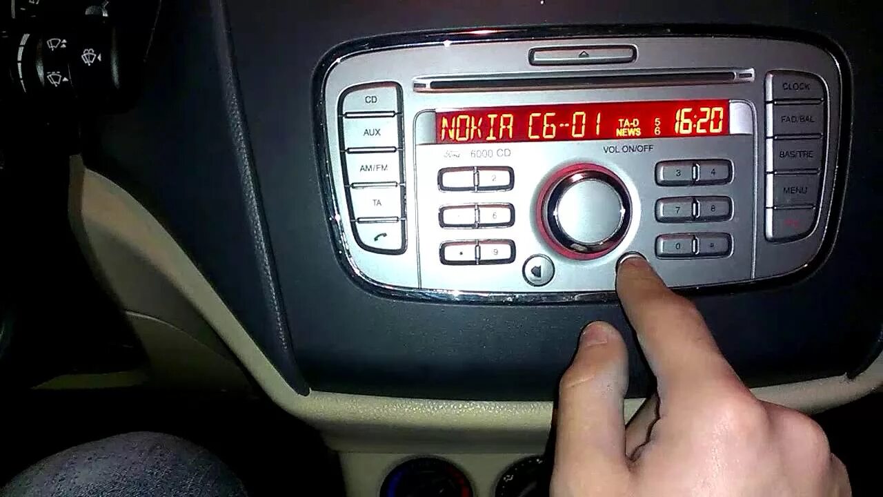 Подключение телефона форд фокус 2 ford audio 6000 cd bluetooth kaydı silme - YouTube