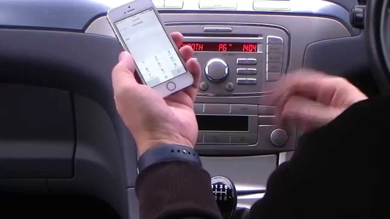 Подключение телефона форд фокус How to pair your iPhone to the Ford 6000 CD Bluetooth system in a Ford S Max - Y