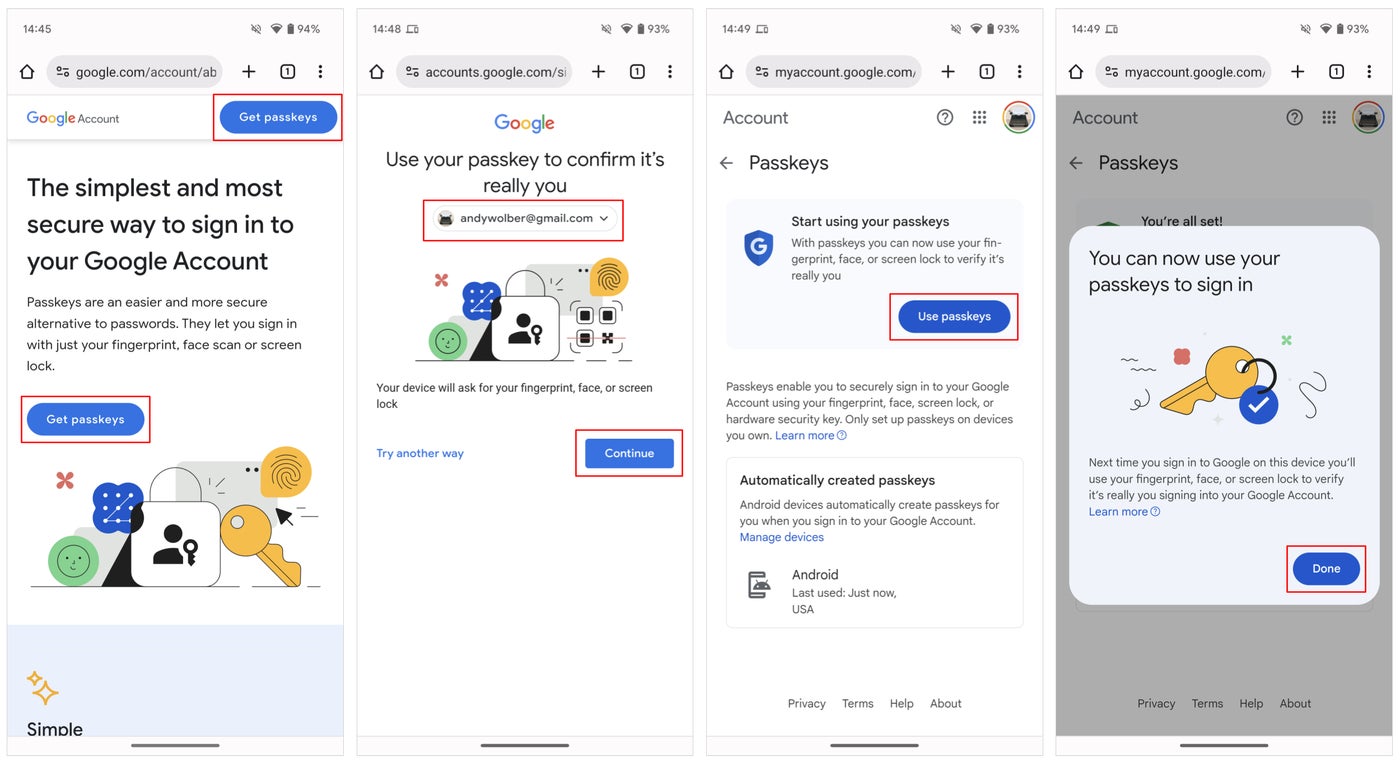 Подключение телефона к аккаунту гугл How to Enable Passkeys For Your Google Account