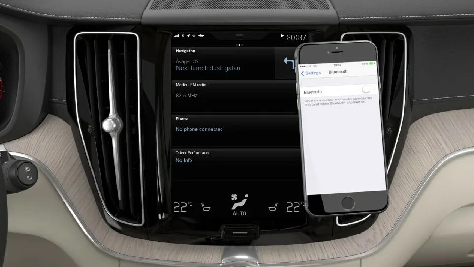 Подключение телефона к автомобилю через блютуз V90 Первое подключение телефона к автомобилю через Bluetooth Volvo Support BY