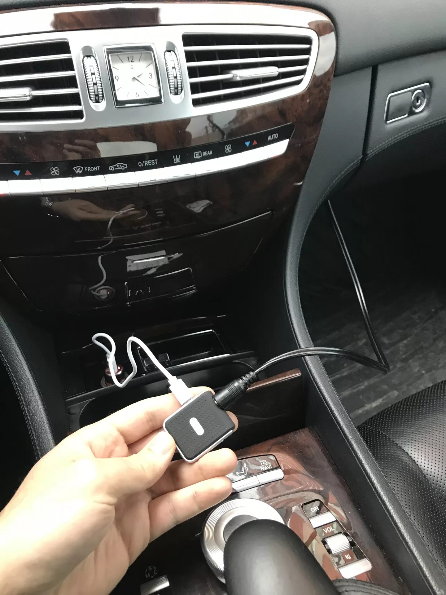 Подключение телефона к мерседес Ставим Bluetooth - Mercedes-Benz CL-class (C216), 5,5 л, 2007 года аксессуары DR