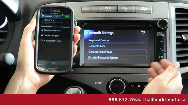 Подключение телефона к тойота 2014 Toyota - Setup Bluetooth Hands Free