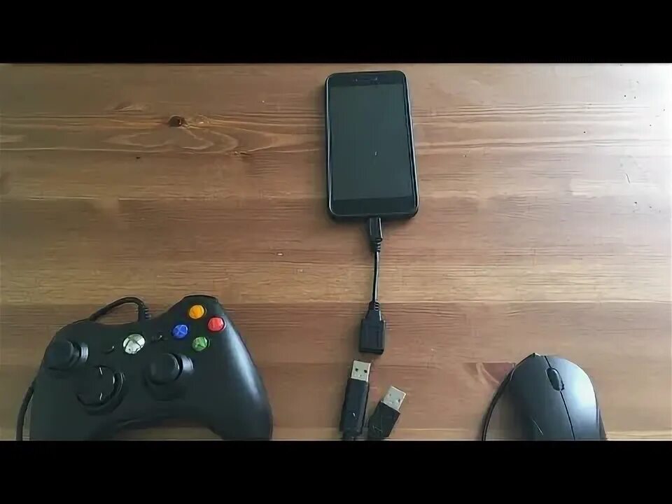 Подключение телефона к xbox 360 Как подключить джойстик xbox 360 и проводную мышь к телефону - YouTube