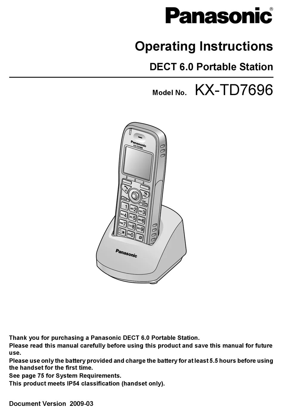 Подключение телефона panasonic Searching For An Item Stored In The Phonebook - Panasonic KX-TD7696 Operating In