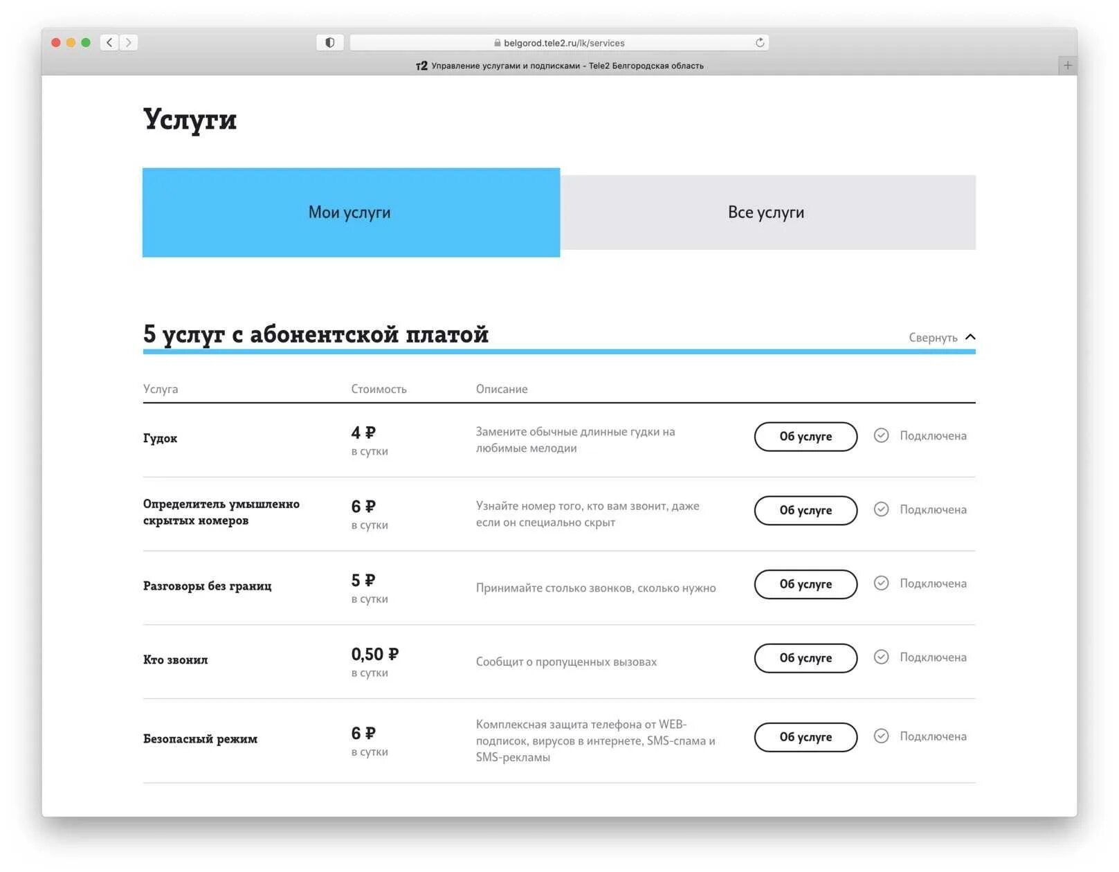 Подключение телефона проверить платных Проверка платных подписок на теле2