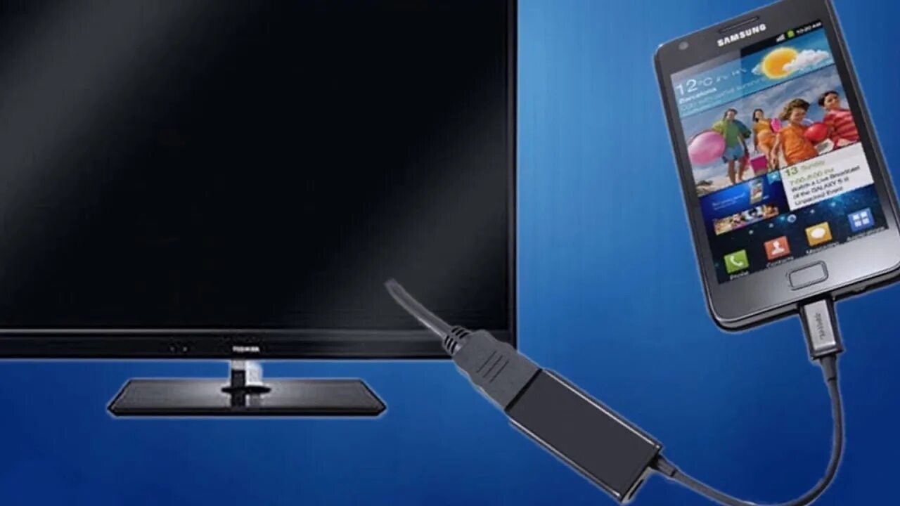 Подключение телефона телевизору samsung How to hook up computer to tv - YouTube