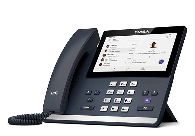 Подключение телефона yealink Yealink MP56 - Android IP-телефон с сенсорным экраном, Skype for Business MP56-S