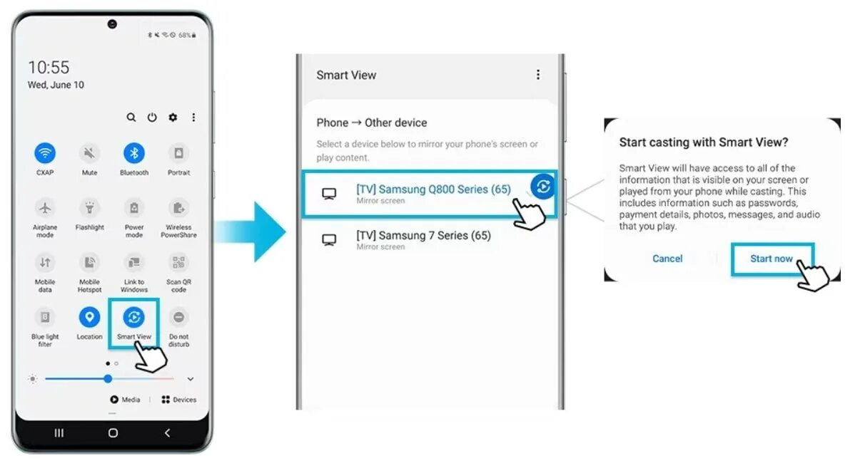 Подключение телека к телефону 9 Fixes to 'Can't Take Screenshot Due to Security Policy' Error-Dr.Fone