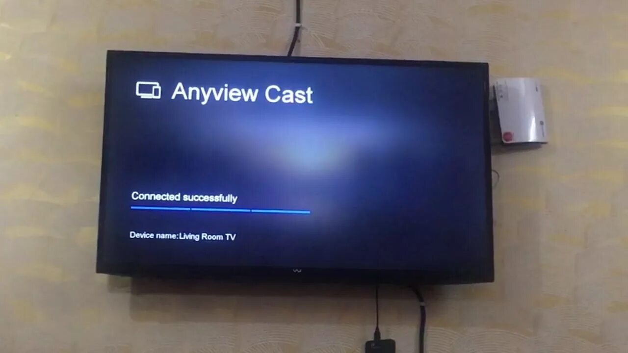 Подключение телевизора hisense к телефону How to Connect Phone to Vu SmartTV with Anyview Cast ( HINDI ) - YouTube