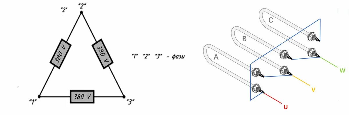 Подключение тэна 380 к котлу 3 фазы Параллельно или последовательно? Звезда или треугольник? Все о способах подключе