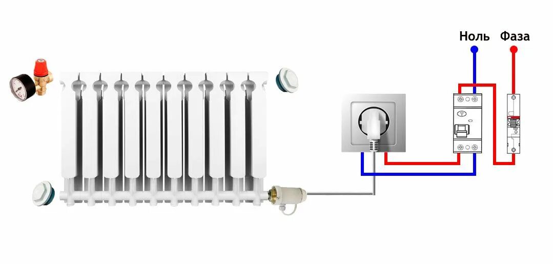 Подключение тэна к радиатору Тэн в батарею - 15 глупых ошибок при сборке радиатора отопления своими руками. Р