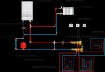 Подключение тепла искитим Подключение котла отопления с теплыми полами