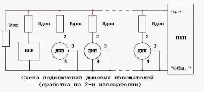 Подключение тепловых датчиков пожарной сигнализации схема Тепловой датчик схема: найдено 80 изображений