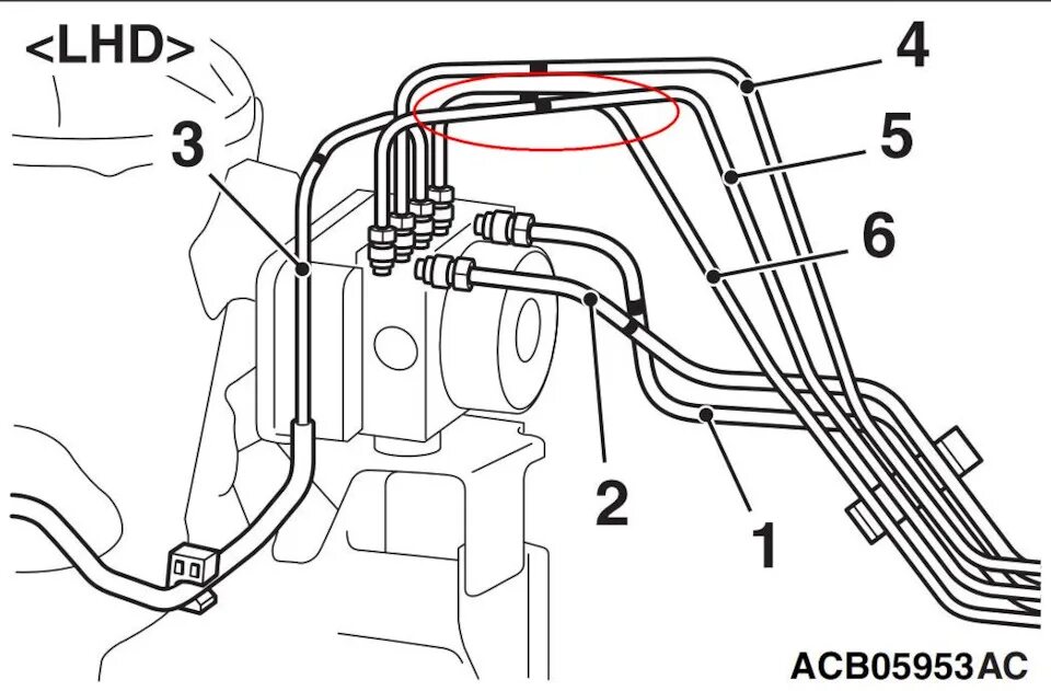 Подключение тормозных трубок к блоку абс Разбираемся с подключением тормозных трубок на Outlander-3 - DRIVE2