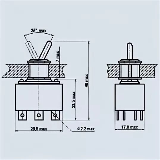 Подключение тп 1 Тумблеры ТП1-2 блог