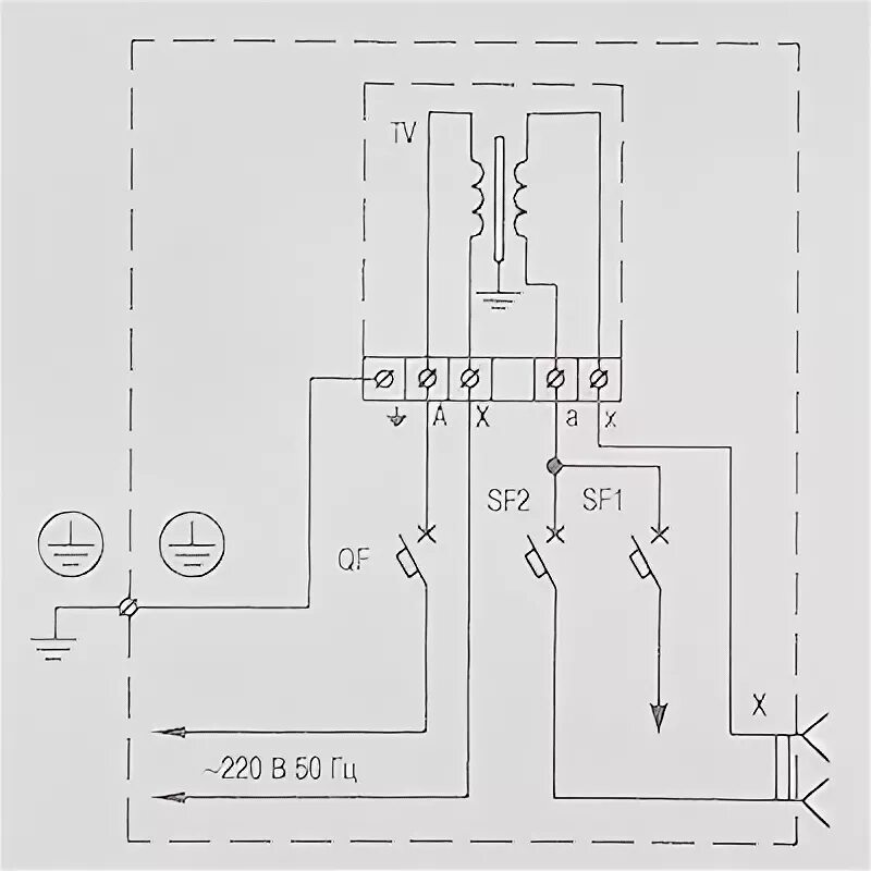 Подключение трансформатора 220 36 схема подключения Ятп 220 36 HeatProf.ru