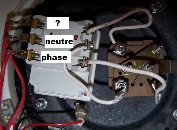 Подключение трехфазного бойлера trompé Posséder Moelle changer resistance ballon eau chaude Construire laissez t