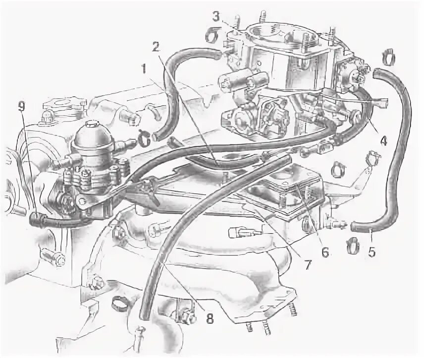 Подключение трубок карбюратора ваз Подключение шлангов карбюратора ваз 2107 LkbAuto.ru
