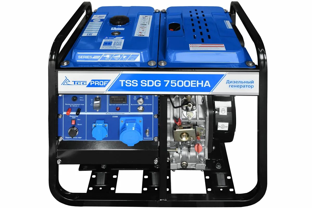 Подключение tss генератор Дизельный генератор TSS SDG 7500EHA от магазина