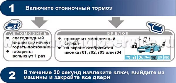 Подключение турботаймера старлайн а93 Режим турботаймера - Установка автосигнализаций StarLine B6 Dialog Автопортал