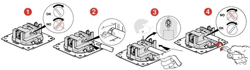 Подключение тв розетки legrand Как устанавливать телевизионную розетку легранд