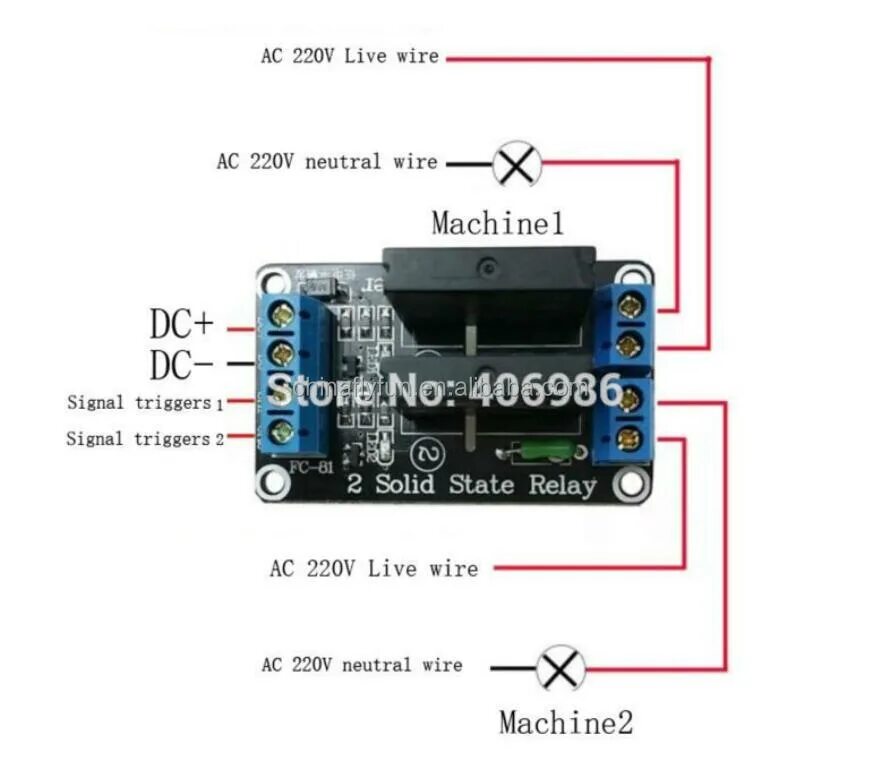 Подключение твердотельного реле к ардуино 2 ערוץ 5v Dc ממסר מודול מצב מוצק גבוהה רמת Omron Ssr Avr Dsp לarduino - Buy ממסר