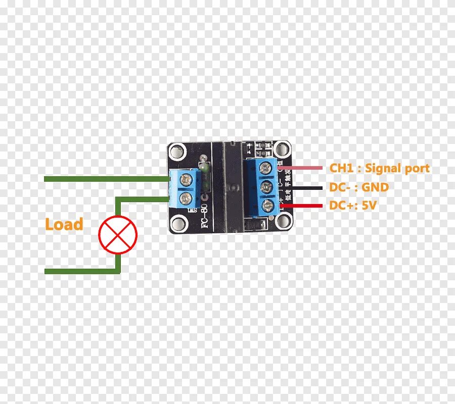 Подключение твердотельного реле к ардуино Free download Electronic component Solid-state electronics Solid-state relay, LL