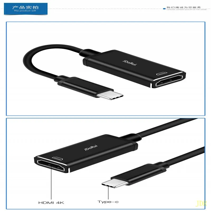 Подключение type c к компьютеру 500Pcs Manufacturer direct selling Type C to HDMI aluminum alloy connection Type