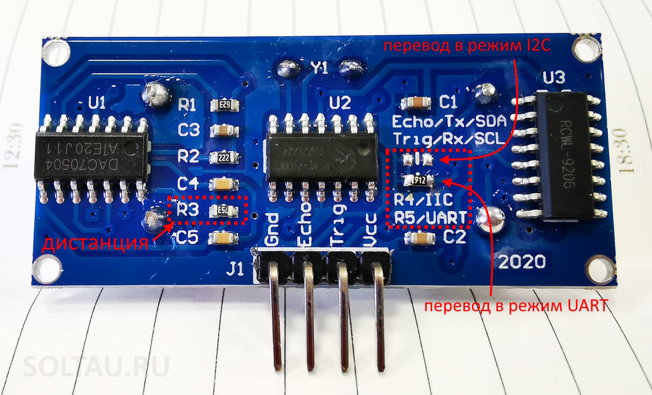 Подключение ультразвуковых датчиков utxdr 407 2 мгц Как подключить ультразвуковой дальномер HC-SR04 к Arduino - Блог об Arduino, ПЛИ