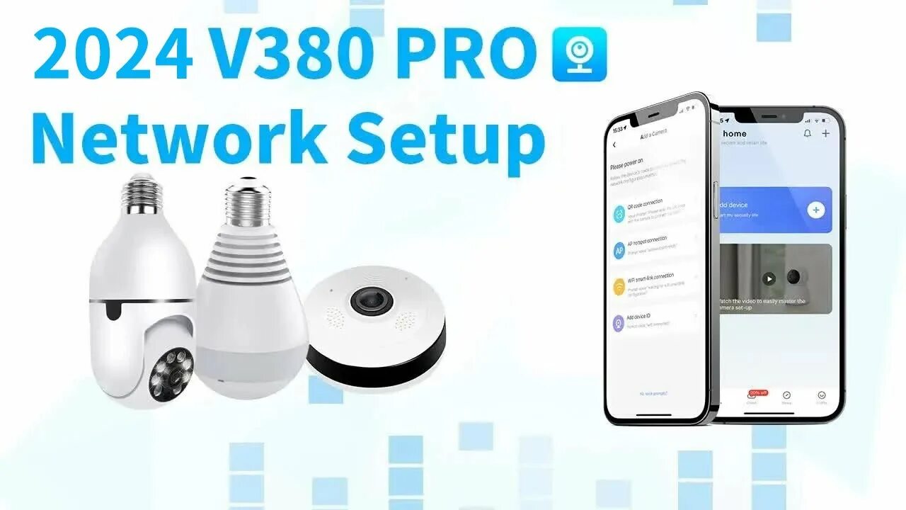 Подключение умной камеры v380 pro V380 Pro Network Setup Simple Tutorial 2024 - YouTube