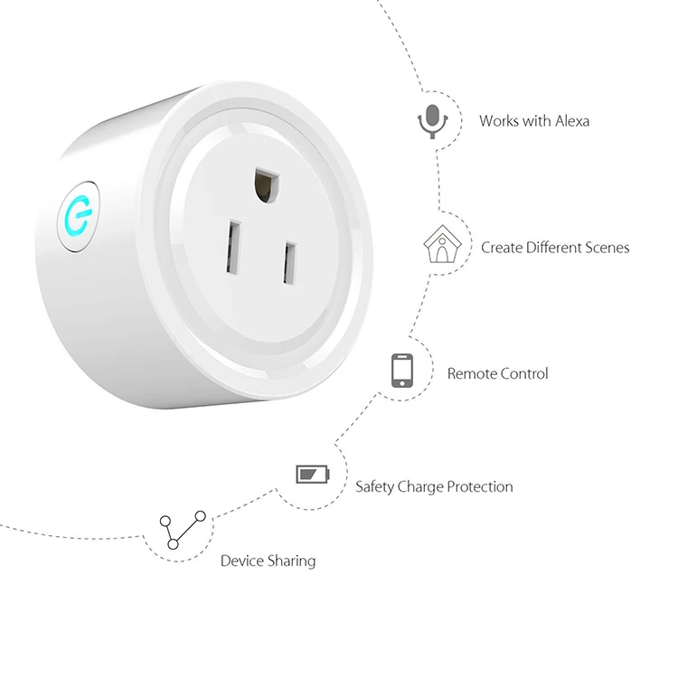 Подключение умной розетки tuya Wifi Thông Minh Cắm 16a Hỗ Trợ Meter Miễn Phí Vận Ứng Dụng Hẹn Giờ Thâm Quyến Nh