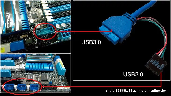 Подключение usb 2 Ответы Mail.ru: Поддержка USB 3.0 Если в материнской плате нет usb 3.0 а на корп