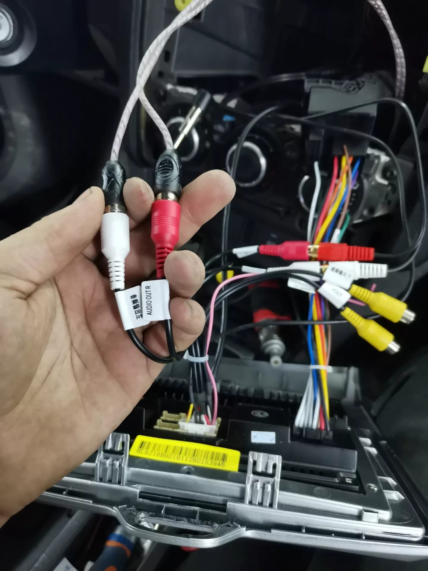 Подключение usb к штатной магнитоле Подключение сабвуфера к Android магнитоле - Ford Focus II Hatchback, 1,6 л, 2007