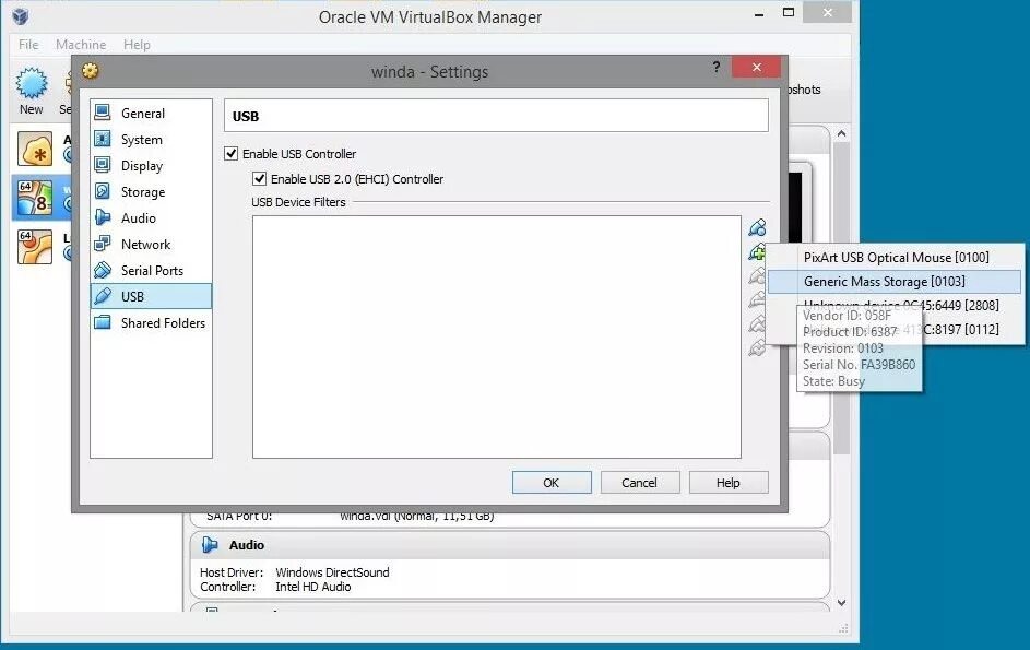 Подключение usb к виртуальной машине Как подключить USB к виртуальной машине на VirtualBox