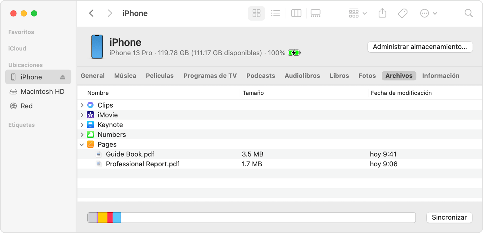 Подключение устройств к айфону Usar el Finder para compartir archivos entre la Mac y el iPhone, el iPad o el iP