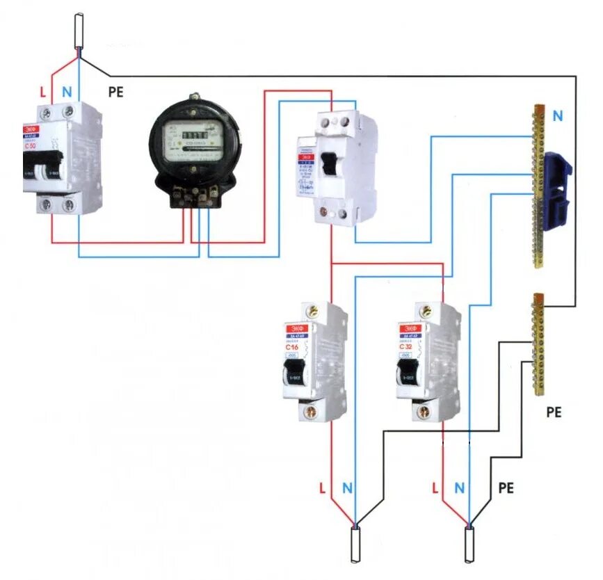 Подключение узо без заземления сети Картинки ПОДКЛЮЧИТЬ УЗО КВАРТИРЕ