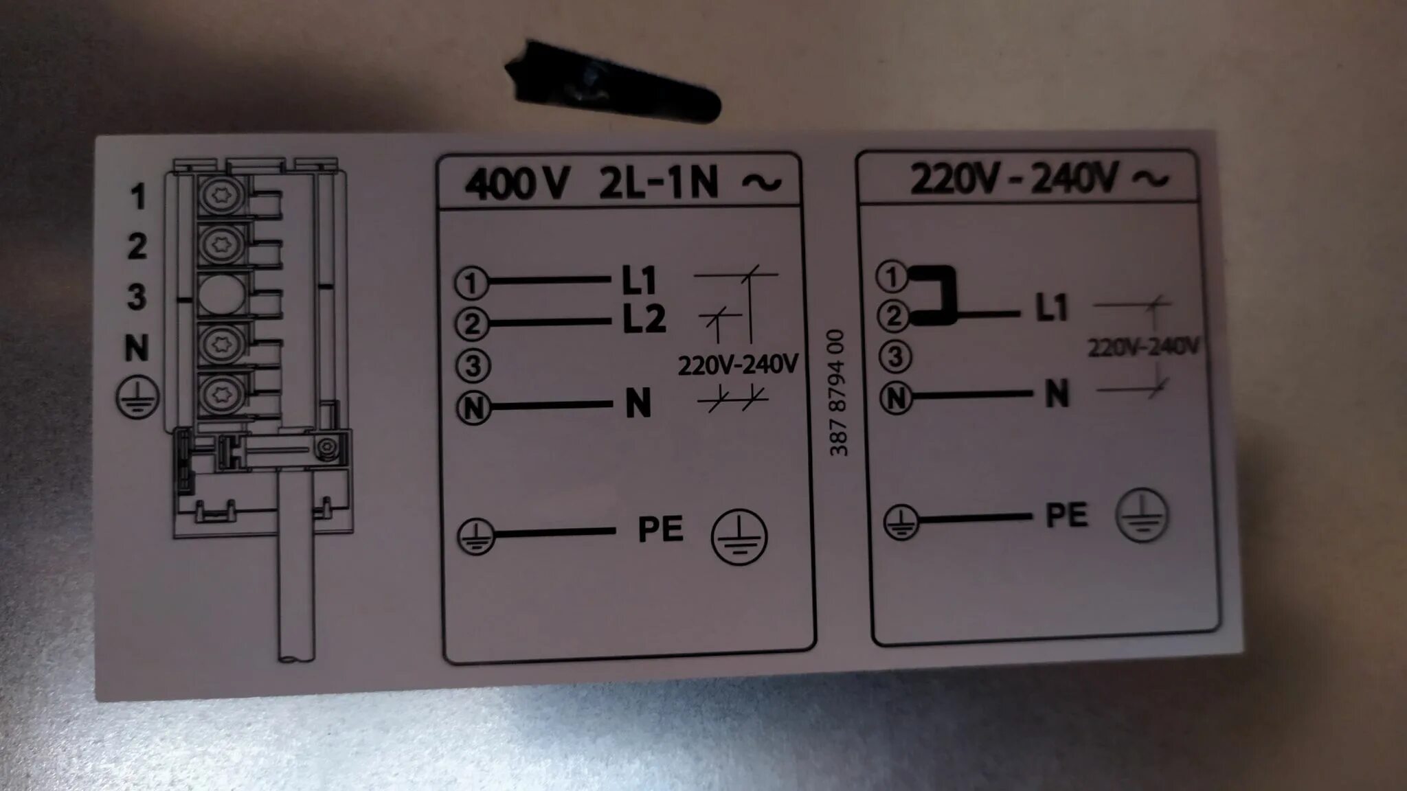 Подключение варочной панели 380в Электрическая варочная панель Electrolux CPE 6433 KF CPE6433KF - купить по низко