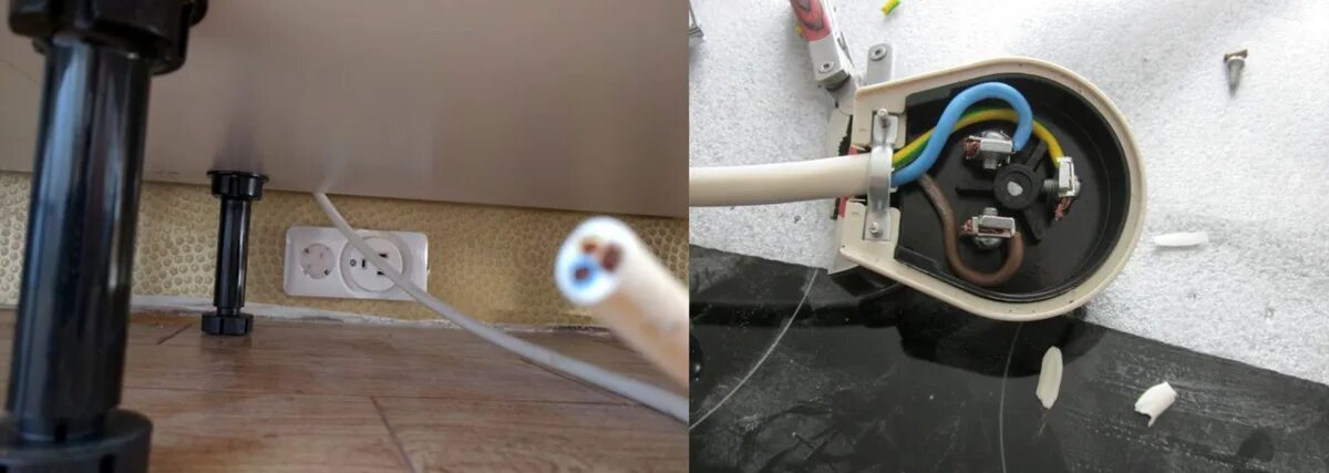 Подключение варочной панели haier к электросети Подключаем электрическую плиту Энергофиксик Дзен