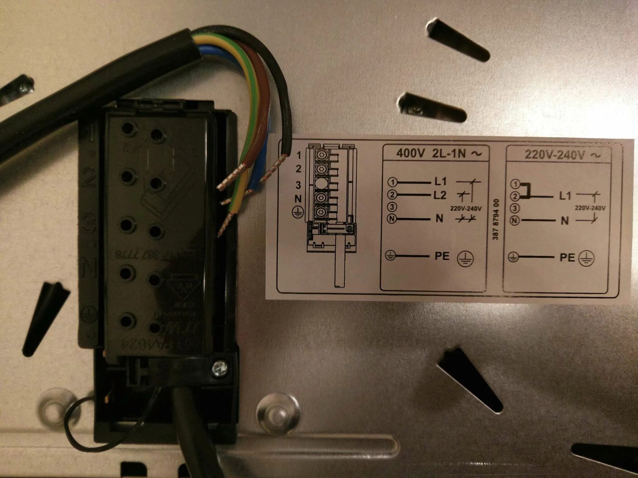 Подключение варочной панели midea Электрическая варочная панель Electrolux EHV 56240 AK EHV56240AK - купить по низ