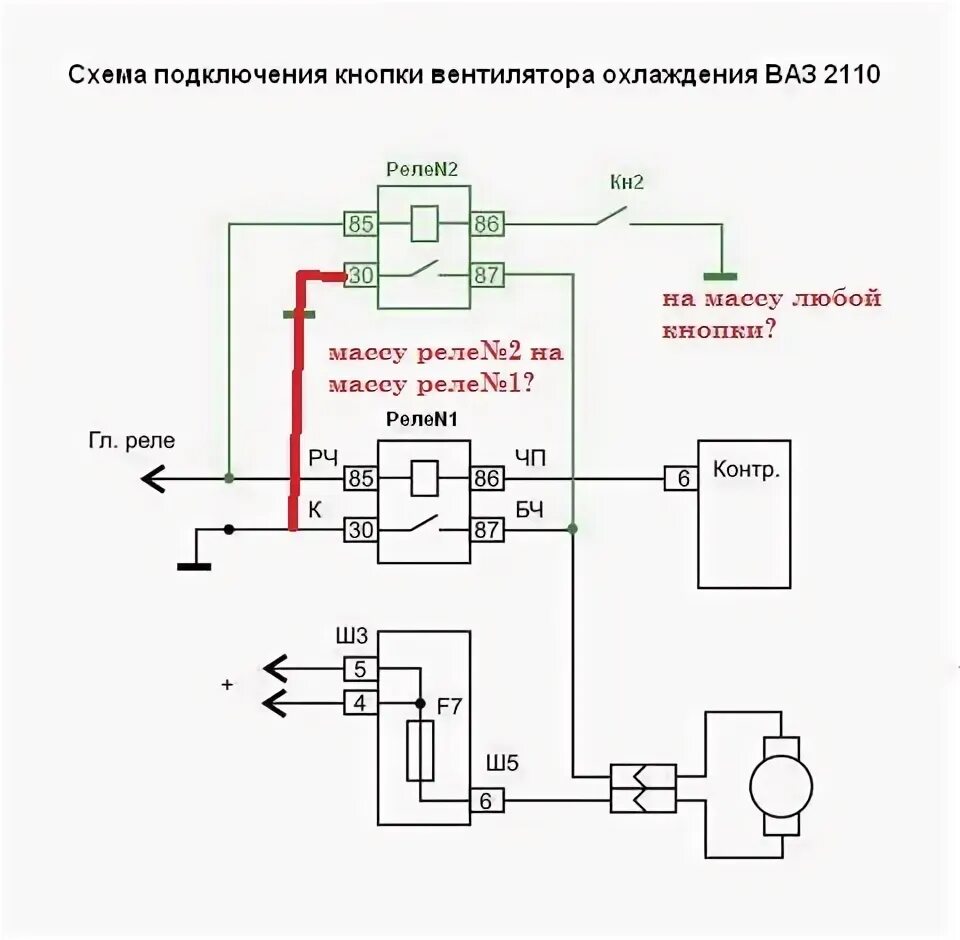 Подключение вентилятора охлаждения ваз 2114 инжектор Принудительной включение вентилятора - Lada 2114, 1,5 л, 2006 года электроника D