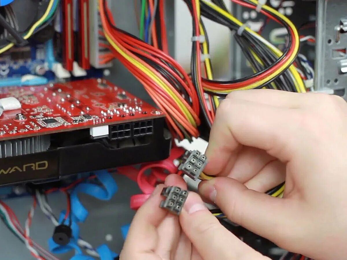 Подключение видеокарт к матери без pci e Как собрать компьютер? Данил Дормидонтов Дзен