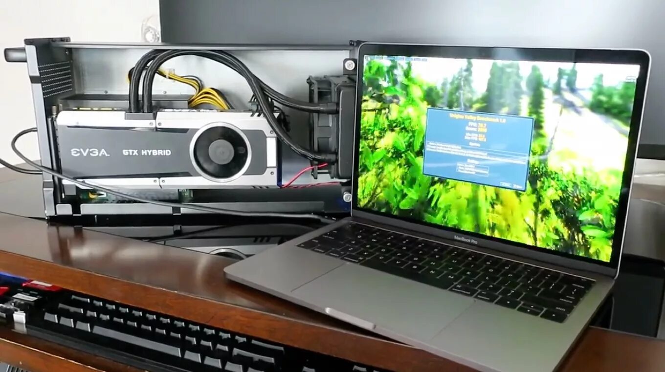 Подключение видеокарты через thunderbolt Картинки EGPU