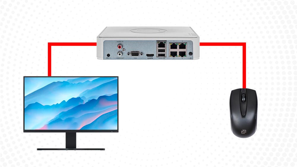 Подключение видеорегистратора через роутер Подключение и настройка видеорегистратора Hikvision