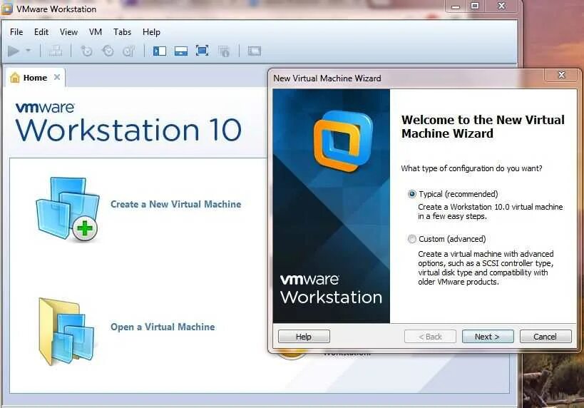 Подключение виртуальных машин vmware workstation к интернету Как установить виртуальную машину vmware