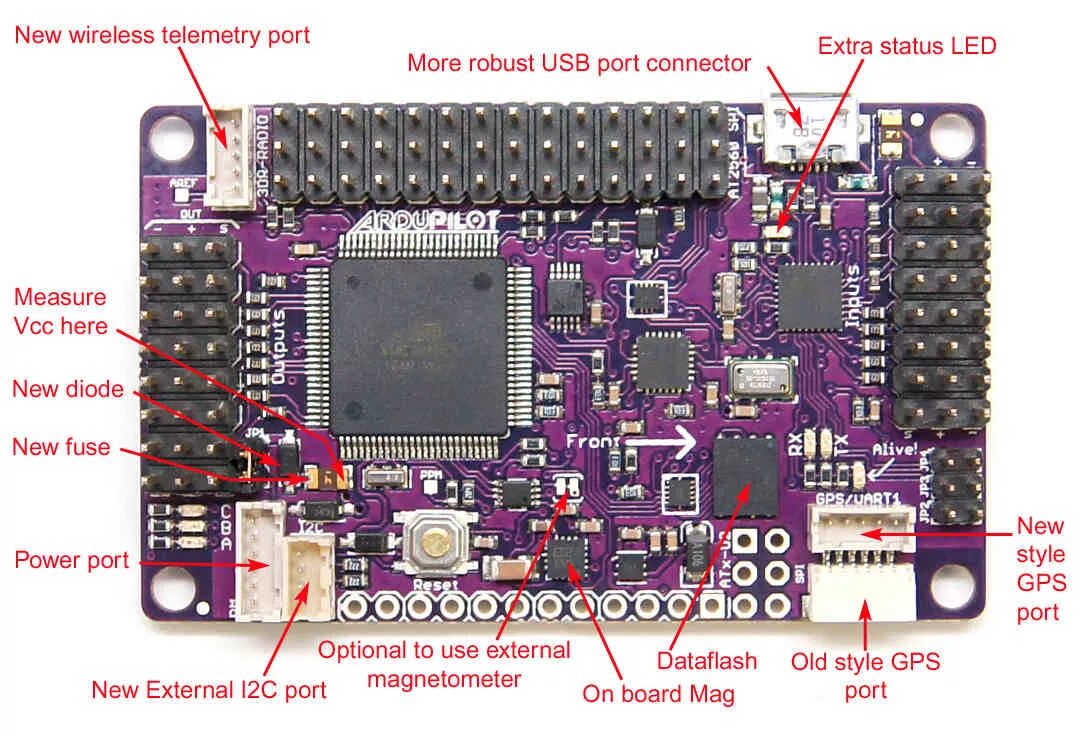 Подключение внешних устройств relay к apm 2.8 Archived:APM 2.5 and 2.6 Overview - Rover documentation