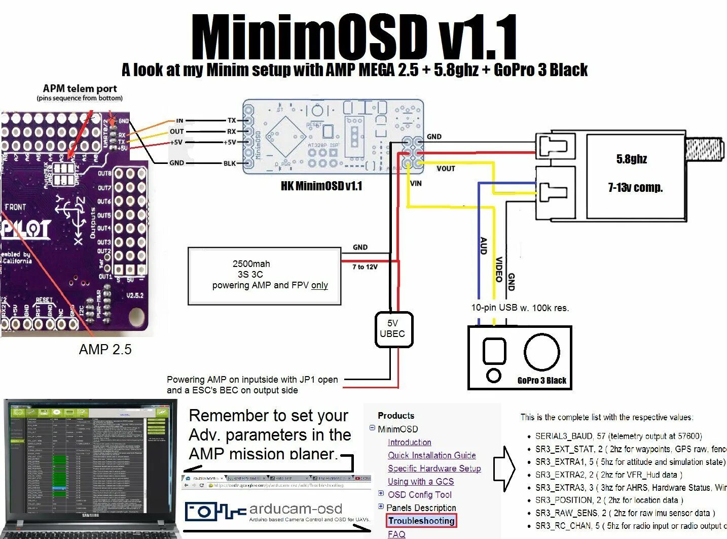 apm power module wiring - Google Search RC Project Wire, Projects, Google