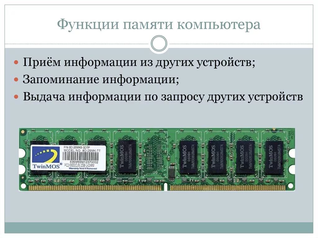 Подключение внутренней памяти компьютера Какая память в пк: найдено 74 изображений