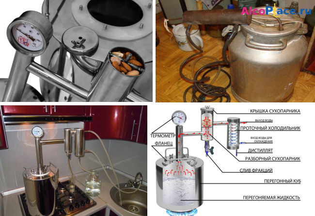 Подключение воды к сухопарнику Самогонный аппарат сравнение. О холодильнике из стекла. Самогонные аппараты без 