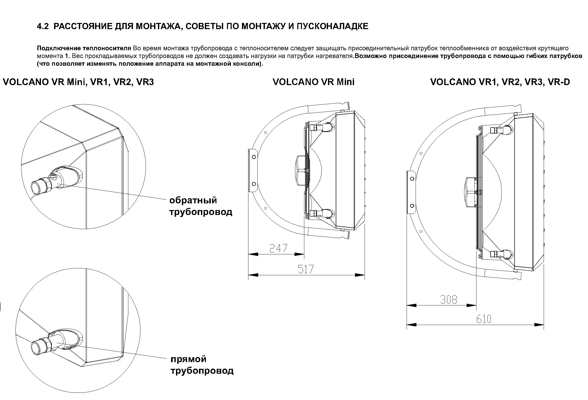 Подключение volcano vr 4 ec Ошибки, при монтаже VOLCANO (основные)