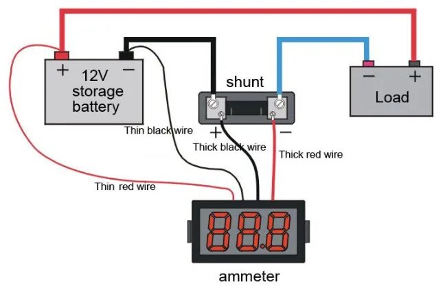 Подключение вольтметра газ Как подключить амперметр в автомобиле: 3 способа